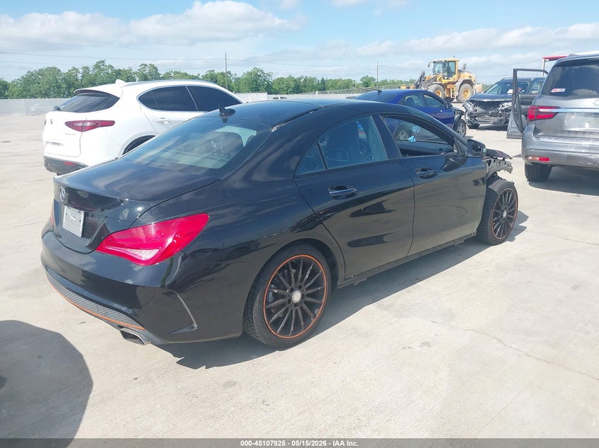 2016 Mercedes-benz Cla-klasse VIN WDDSJ4EB8GN344556 IAAI salvage auction — FRONT END, Original (Texas), sold $3,750 on 2026-07-31 (photo 4)