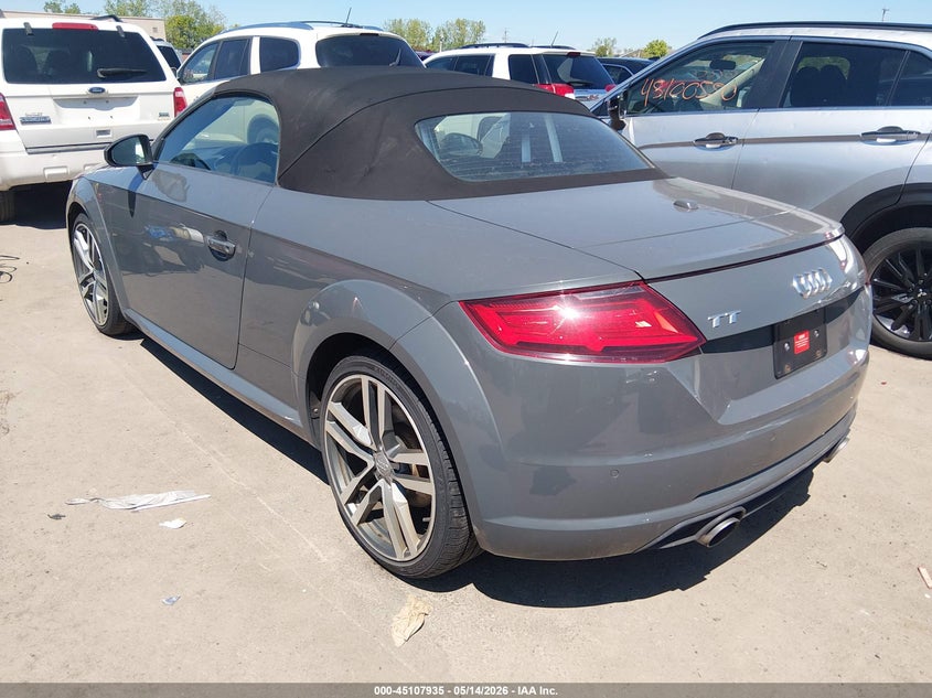 2016 Audi Tt VIN TRUT5CFV2G1028511 IAAI salvage auction — HAIL, Salvage (Ohio), sold $7,750 on 2026-07-14 (photo 3)
