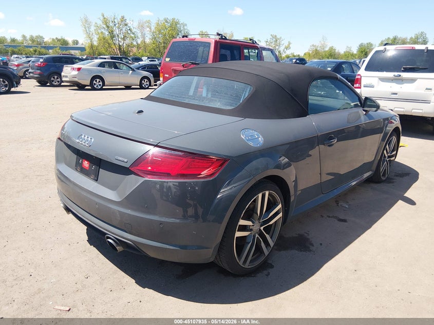 2016 Audi Tt VIN TRUT5CFV2G1028511 IAAI salvage auction — HAIL, Salvage (Ohio), sold $7,750 on 2026-07-14 (photo 4)