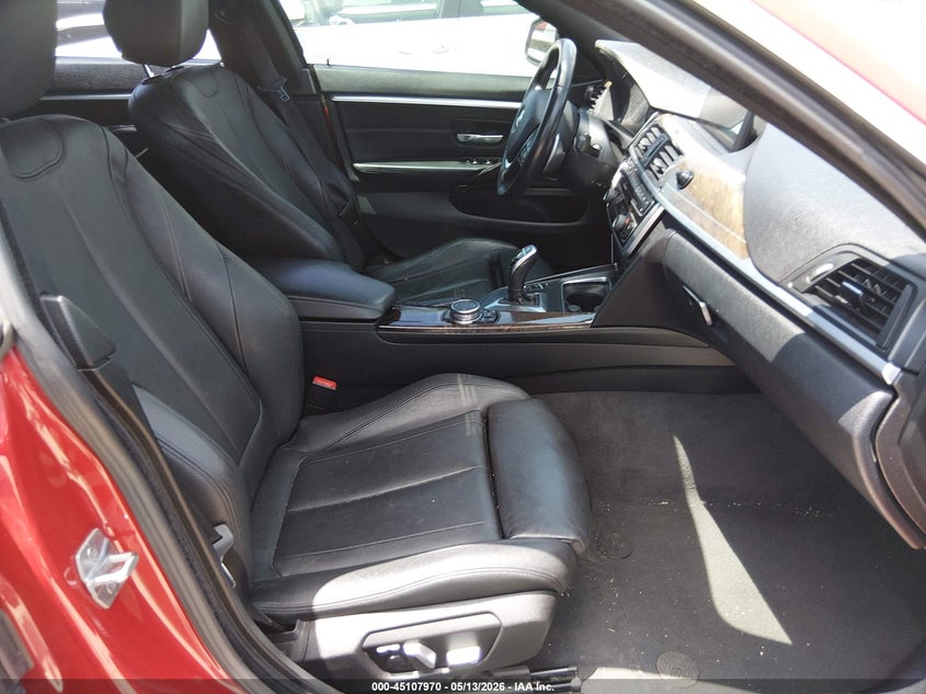 2016 BMW 4er VIN WBA4A9C59GGL87995 IAAI salvage auction — RIGHT FRONT, Original (Texas), sold $4,000 on 2026-07-11 (photo 5)
