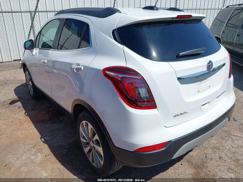 2018 Buick Encore VIN KL4CJASB1JB720163 IAAI salvage auction — FRONT END, Clear (Oklahoma), sold $3,075 on 2026-07-15 (photo 3)