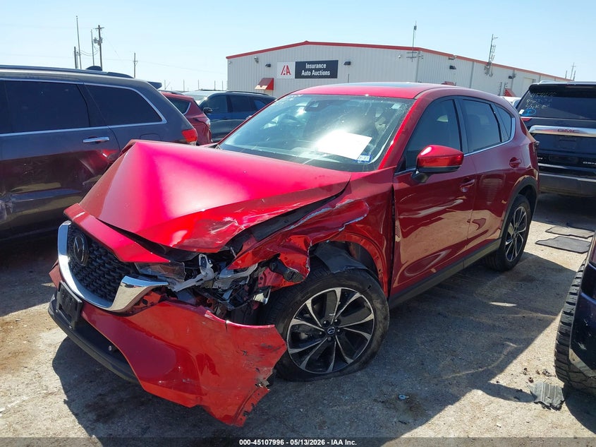 2023 Mazda Cx-5 VIN JM3KFBEM9P0291372 IAAI salvage auction — FRONT END, Salvage (Texas), sold $4,300 on 2026-07-29 (photo 2)