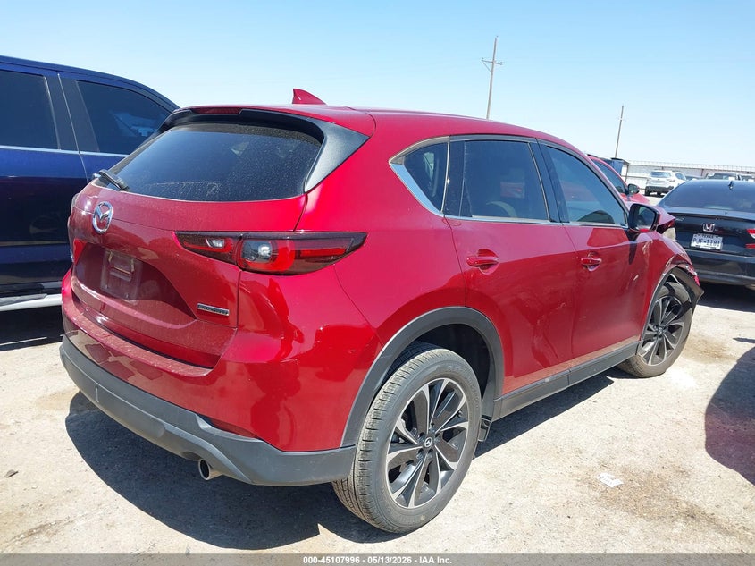 2023 Mazda Cx-5 VIN JM3KFBEM9P0291372 IAAI salvage auction — FRONT END, Salvage (Texas), sold $4,300 on 2026-07-29 (photo 4)