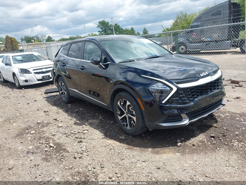 2025 Kia Sportage VIN 5XYK33DF7SG268220 IAAI salvage auction — REAR END, Salvage (Ohio), sold $6,700 on 2026-07-26 (photo 1)