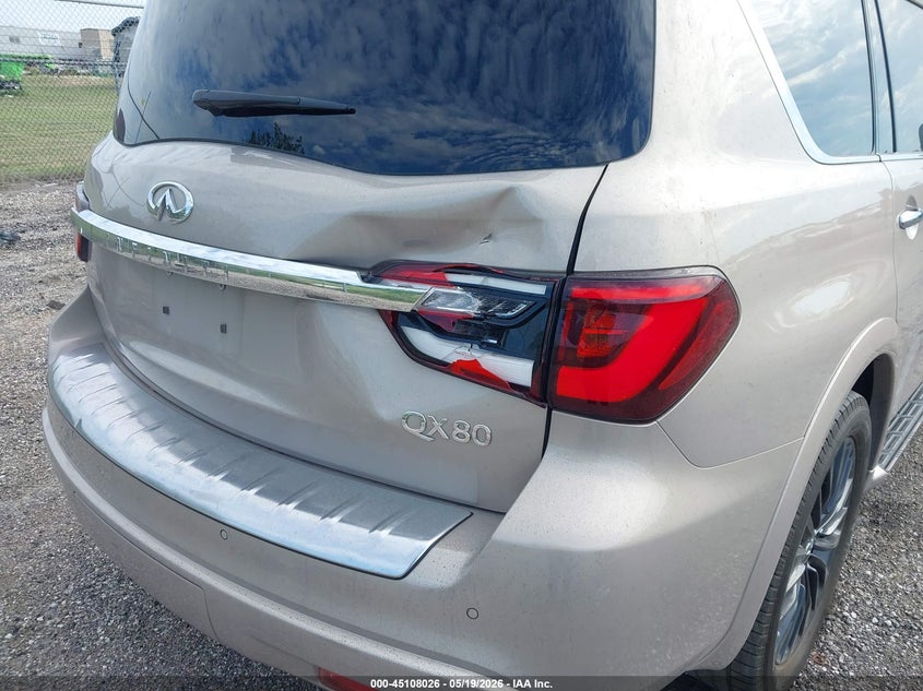 2022 Infiniti Qx80 VIN JN8AZ2BF5N9743168 IAAI salvage auction — UNKNOWN, Non-Repairable (Texas), sold $10,000 on 2026-07-14 (photo 6)