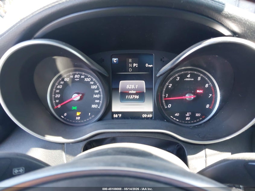 2017 Mercedes-benz C-klasse VIN WDDWJ4KB4HF420436 IAAI salvage auction — FRONT END, Salvage Title, sold $4,700 on 2026-07-17 (photo 7)