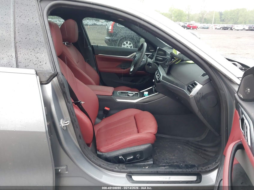 2024 BMW I4 VIN WBY43AW01RFS75813 IAAI salvage auction — SIDE, Salvage (Idaho), sold $15,700 on 2026-07-21 (photo 5)