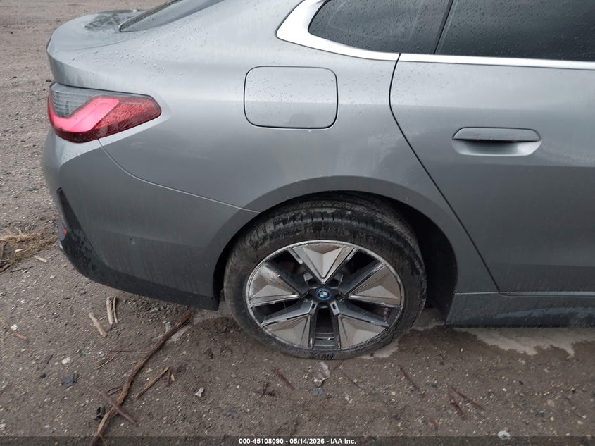 2024 BMW I4 VIN WBY43AW01RFS75813 IAAI salvage auction — SIDE, Salvage (Idaho), sold $15,700 on 2026-07-21 (photo 6)