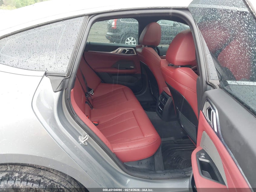 2024 BMW I4 VIN WBY43AW01RFS75813 IAAI salvage auction — SIDE, Salvage (Idaho), sold $15,700 on 2026-07-21 (photo 8)