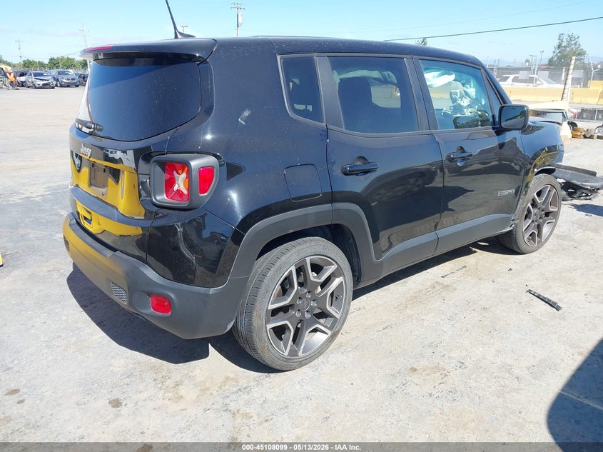 2021 Jeep Renegade VIN ZACNJCAB0MPM31682 IAAI salvage auction — FRONT END, Salvage (Kansas), sold $1,125 on 2026-07-24 (photo 4)