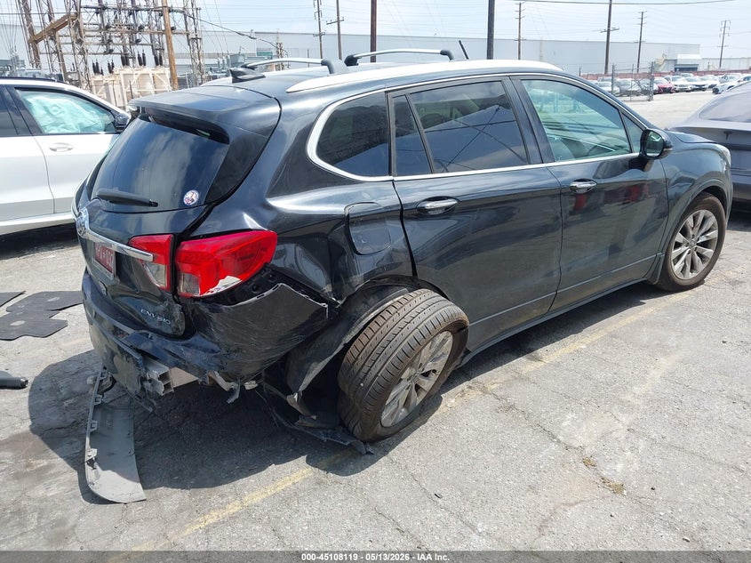 2017 Buick Envision VIN LRBFXBSA8HD000841 IAAI salvage auction — RIGHT REAR, Salvage (California), sold $1,350 on 2026-07-07 (photo 4)