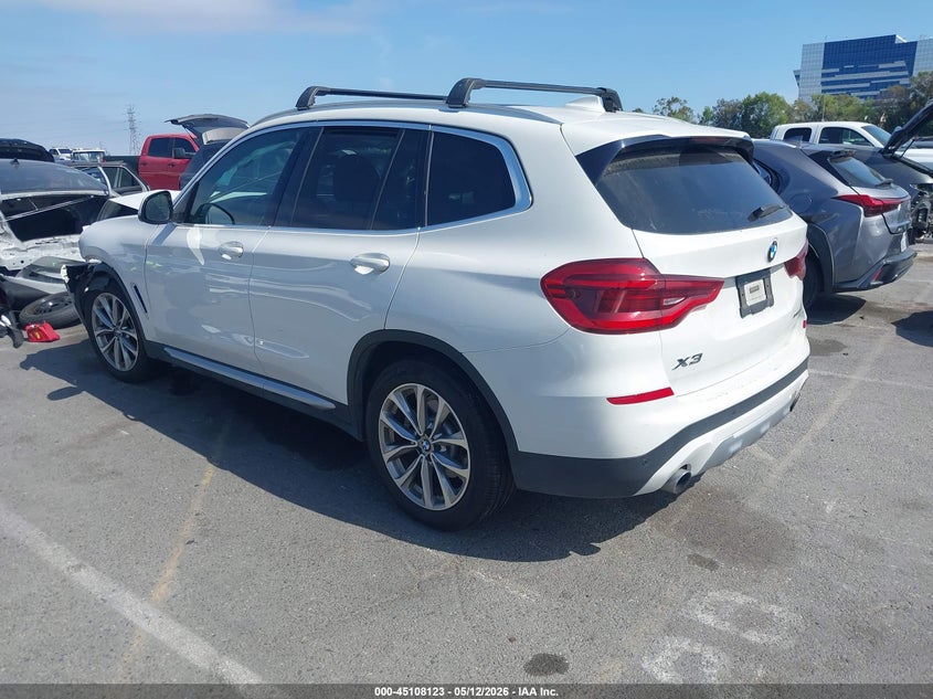2019 BMW X3 VIN 5UXTR7C51KLE88249 IAAI salvage auction — FRONT END, Salvage (California), sold $4,700 on 2026-07-09 (photo 3)