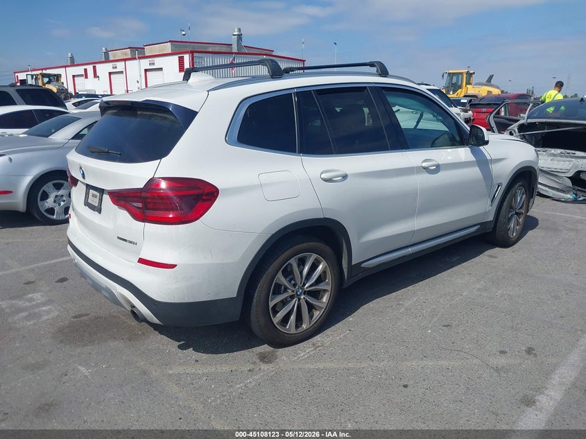 2019 BMW X3 VIN 5UXTR7C51KLE88249 IAAI salvage auction — FRONT END, Salvage (California), sold $4,700 on 2026-07-09 (photo 4)