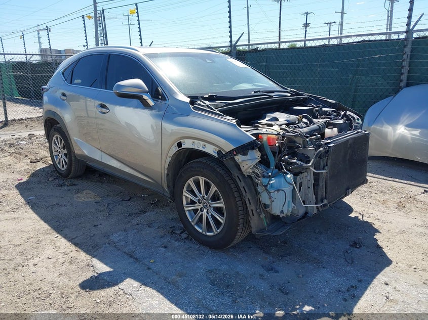 2019 Lexus Nx VIN JTJYARBZ3K2150169 IAAI salvage auction — FRONT END, Original (Texas), sold $6,300 on 2026-07-20 (photo 1)