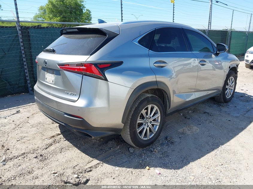 2019 Lexus Nx VIN JTJYARBZ3K2150169 IAAI salvage auction — FRONT END, Original (Texas), sold $6,300 on 2026-07-20 (photo 4)