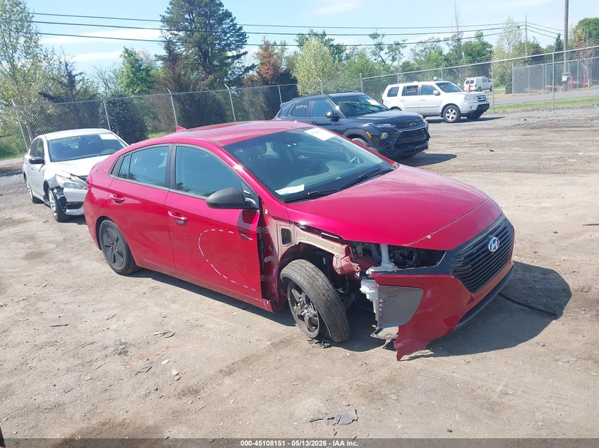 2019 Hyundai Ioniq VIN KMHC65LC7KU123963 IAAI salvage auction — FRONT END, Salvage (Virginia), sold $2,000 on 2026-07-14 (photo 1)