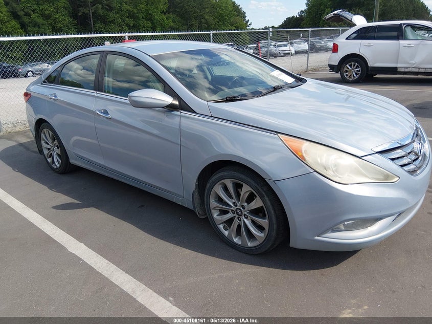 2012 Hyundai Sonata VIN 5NPEC4AC7CH464164 IAAI salvage auction — LEFT SIDE, Salvage (North Carolina), sold $875 on 2026-07-22 (photo 1)