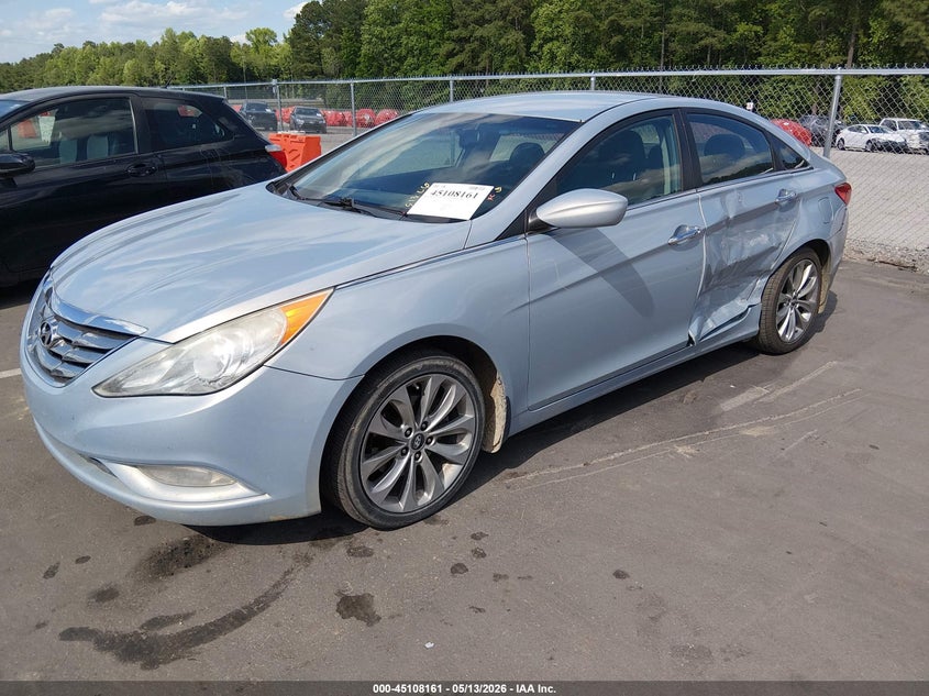 2012 Hyundai Sonata VIN 5NPEC4AC7CH464164 IAAI salvage auction — LEFT SIDE, Salvage (North Carolina), sold $875 on 2026-07-22 (photo 2)