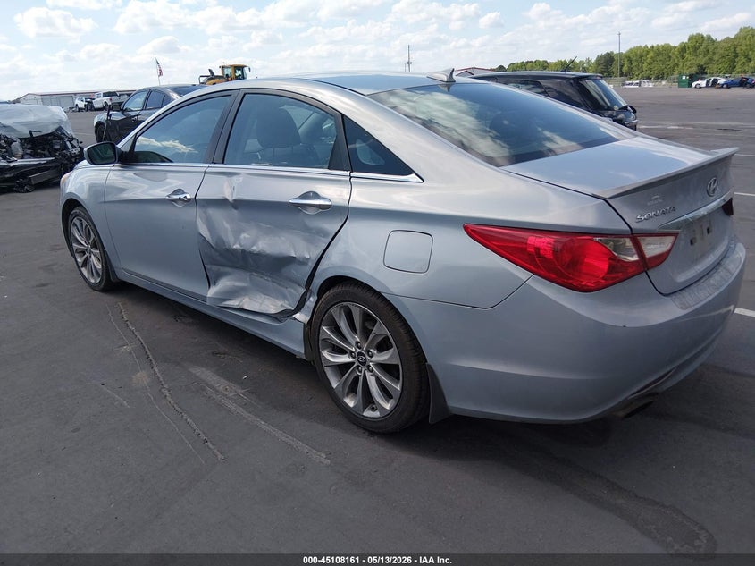 2012 Hyundai Sonata VIN 5NPEC4AC7CH464164 IAAI salvage auction — LEFT SIDE, Salvage (North Carolina), sold $875 on 2026-07-22 (photo 3)