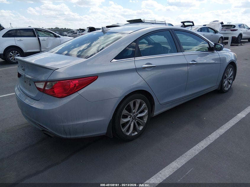 2012 Hyundai Sonata VIN 5NPEC4AC7CH464164 IAAI salvage auction — LEFT SIDE, Salvage (North Carolina), sold $875 on 2026-07-22 (photo 4)