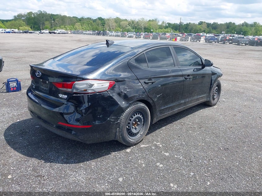 2017 Hyundai Elantra VIN KMHD74LF4HU367715 IAAI salvage auction — FRONT END, Salvage - Greater Than 75% (Maryland), sold $825 on 2026-07-06 (photo 4)