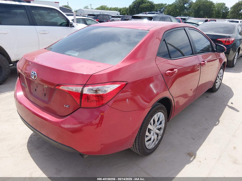 2017 Toyota Corolla VIN 5YFBURHE5HP723569 IAAI salvage auction — RIGHT FRONT, Original (Texas), sold $875 on 2026-07-21 (photo 4)
