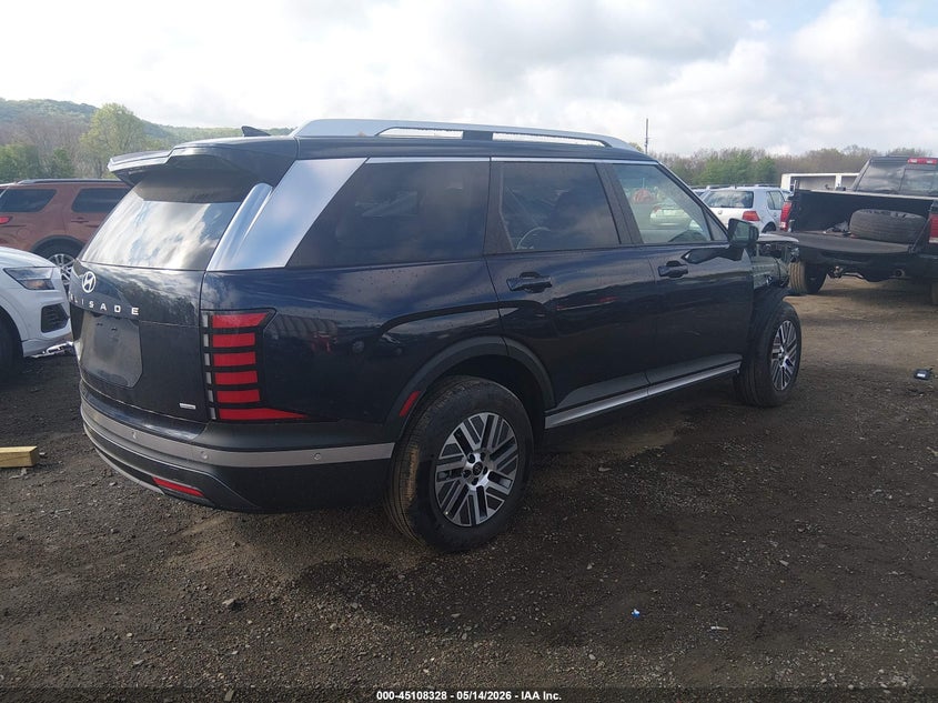 2026 Hyundai Palisade VIN KM8RHESAXTU039626 IAAI salvage auction — FRONT END, Salvage (Idaho), sold $17,250 on 2026-07-13 (photo 4)
