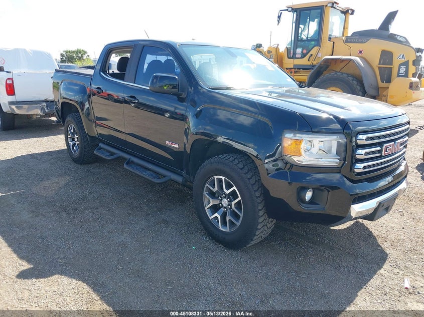 2015 Gmc Canyon VIN 1GTG6BE38F1241612 IAAI salvage auction — STORM DAMAGE, Original (Texas), sold $8,125 on 2026-07-28 (photo 1)