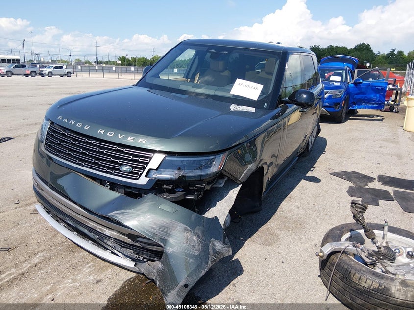 2026 Land rover RANGE ROVER VIN SALKP9FU4TA359913 IAAI salvage auction — FRONT END, Salvage (Louisiana), sold $69,975 on 2026-07-06 (photo 2)