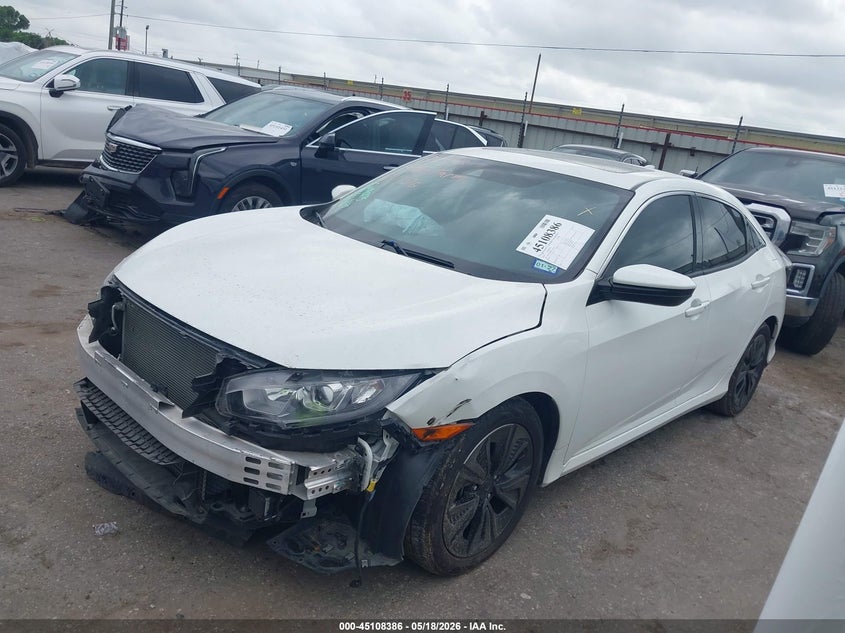 2019 Honda Civic VIN SHHFK7H69KU410336 IAAI salvage auction — FRONT END, Original (Texas), sold $6,500 on 2026-07-09 (photo 2)