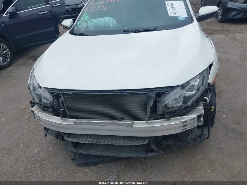 2019 Honda Civic VIN SHHFK7H69KU410336 IAAI salvage auction — FRONT END, Original (Texas), sold $6,500 on 2026-07-09 (photo 6)