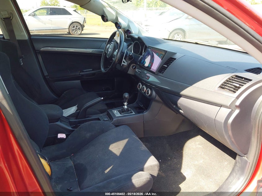 2009 Mitsubishi Lancer VIN JA3AV66VX9U024421 IAAI salvage auction — FRONT END, Salvage (New Jersey), sold $2,150 on 2026-07-20 (photo 5)