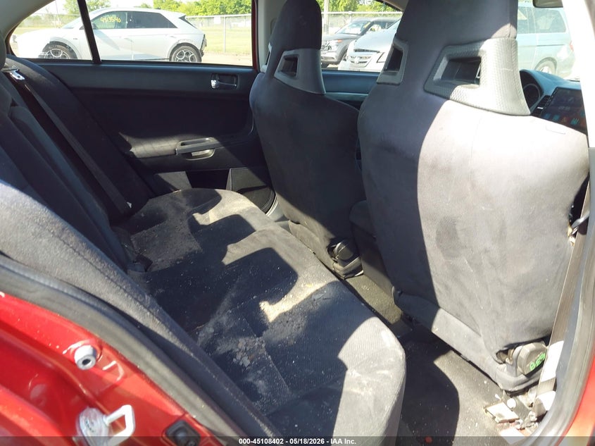 2009 Mitsubishi Lancer VIN JA3AV66VX9U024421 IAAI salvage auction — FRONT END, Salvage (New Jersey), sold $2,150 on 2026-07-20 (photo 8)
