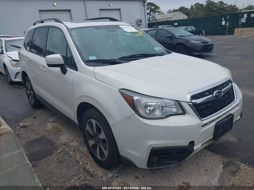 2017 Subaru Forester VIN JF2SJAGCXHH805949 IAAI salvage auction — REPOSSESSION, Clear (New York), sold $425 on 2026-07-14 (photo 1)