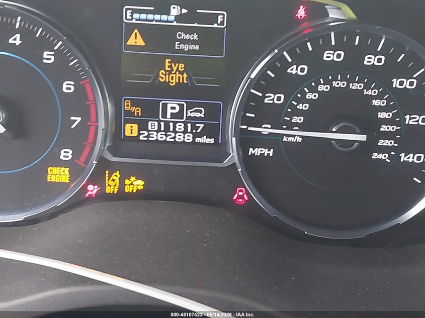 2017 Subaru Forester VIN JF2SJAGCXHH805949 IAAI salvage auction — REPOSSESSION, Clear (New York), sold $425 on 2026-07-14 (photo 7)