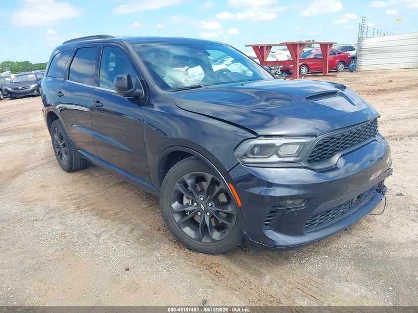 2023 Dodge Durango VIN 1C4SDHCT9PC715062 IAAI salvage auction — LEFT FRONT, Salvage (Alabama), sold $9,500 on 2026-07-28 (photo 1)