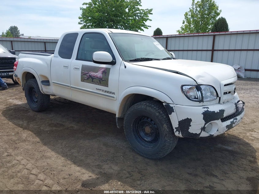2003 Toyota Tundra VIN 5TBBT48143S400495 IAAI salvage auction — FRONT & REAR, Bill Of Sale (Washington), sold $600 on 2026-07-07 (photo 1)
