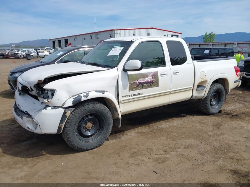2003 Toyota Tundra VIN 5TBBT48143S400495 IAAI salvage auction — FRONT & REAR, Bill Of Sale (Washington), sold $600 on 2026-07-07 (photo 2)