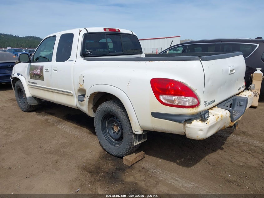 2003 Toyota Tundra VIN 5TBBT48143S400495 IAAI salvage auction — FRONT & REAR, Bill Of Sale (Washington), sold $600 on 2026-07-07 (photo 3)