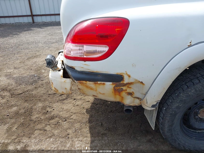 2003 Toyota Tundra VIN 5TBBT48143S400495 IAAI salvage auction — FRONT & REAR, Bill Of Sale (Washington), sold $600 on 2026-07-07 (photo 6)