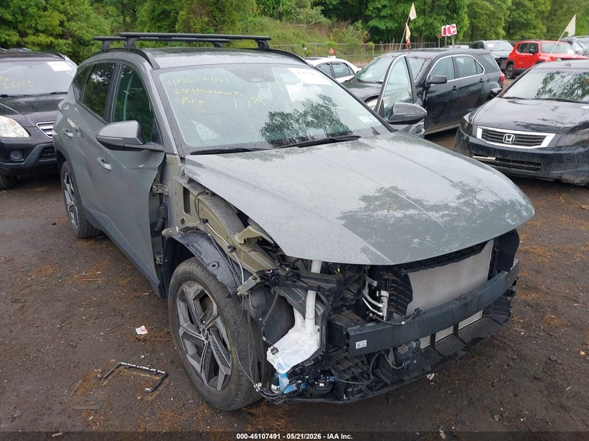 2024 Hyundai Tucson VIN 5NMJFCDE1RH317566 IAAI salvage auction — FRONT END, Salvage Title, sold $7,400 on 2026-07-31 (photo 6)