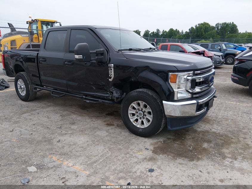 2020 Ford F250 VIN 1FT7W2B64LED45467 IAAI salvage auction — RIGHT SIDE, Salvage Title, sold $15,000 on 2026-07-27 (photo 1)