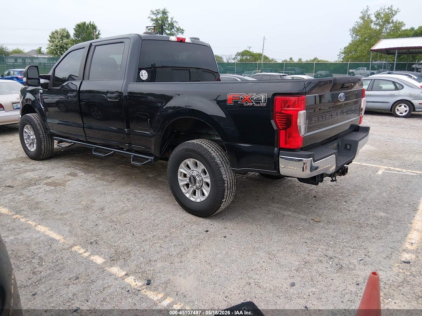 2020 Ford F250 VIN 1FT7W2B64LED45467 IAAI salvage auction — RIGHT SIDE, Salvage Title, sold $15,000 on 2026-07-27 (photo 3)
