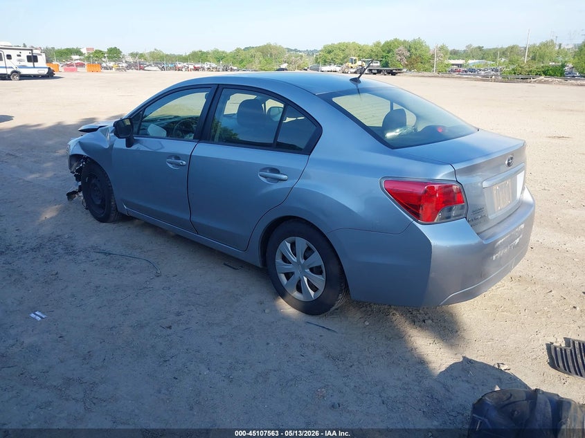 2013 Subaru Impreza VIN JF1GJAA64DH034802 IAAI salvage auction — FRONT END, Salvage (Pennsylvania), sold $550 on 2026-07-17 (photo 3)