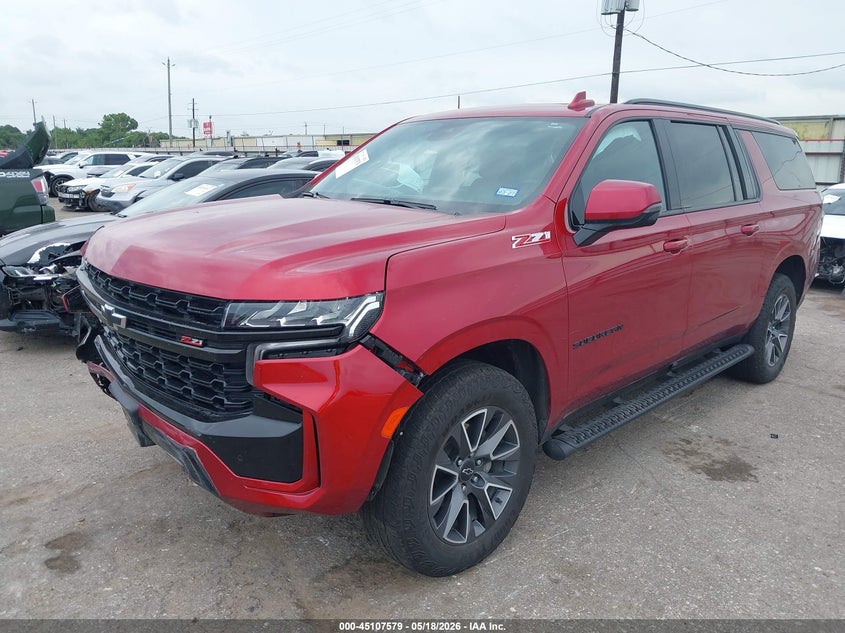 2024 Chevrolet Suburban VIN 1GNSKDKDXRR201107 IAAI salvage auction — FRONT END, Salvage Title, sold $25,250 on 2026-07-29 (photo 2)