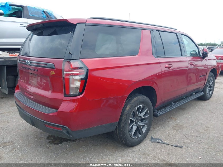 2024 Chevrolet Suburban VIN 1GNSKDKDXRR201107 IAAI salvage auction — FRONT END, Salvage Title, sold $25,250 on 2026-07-29 (photo 4)