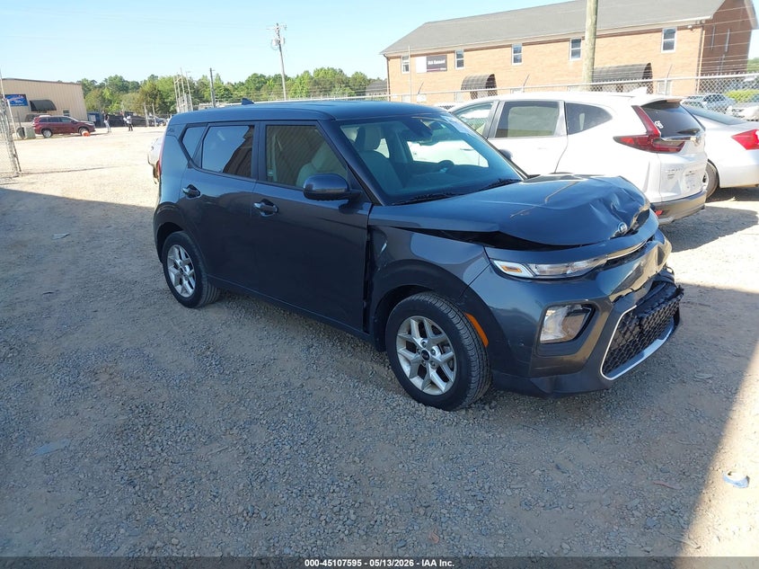 2020 Kia Soul VIN KNDJ23AU0L7722145 IAAI salvage auction — FRONT END, Salvage (North Carolina), sold $2,500 on 2026-07-20 (photo 1)