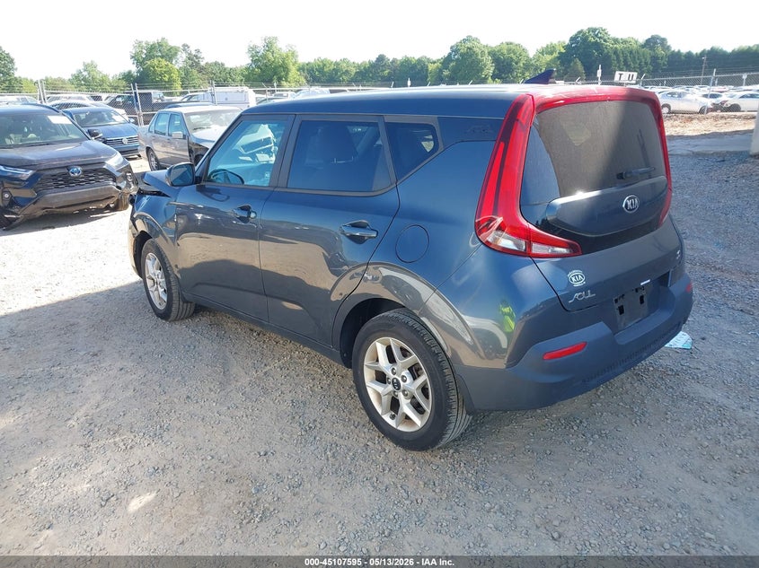 2020 Kia Soul VIN KNDJ23AU0L7722145 IAAI salvage auction — FRONT END, Salvage (North Carolina), sold $2,500 on 2026-07-20 (photo 3)