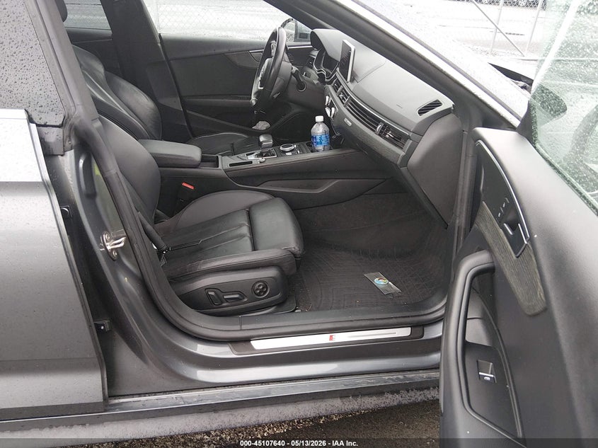 2018 Audi A5 VIN WAUENCF58JA073606 IAAI salvage auction — LEFT FRONT, Salvage Title, sold $7,900 on 2026-08-27 (photo 5)