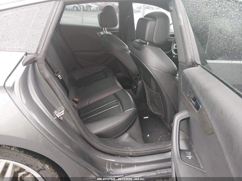 2018 Audi A5 VIN WAUENCF58JA073606 IAAI salvage auction — LEFT FRONT, Salvage Title, sold $7,900 on 2026-08-27 (photo 8)